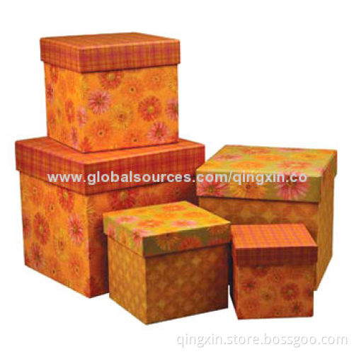 Printed Cardboard Paper Boxes, Different Sizes Available
